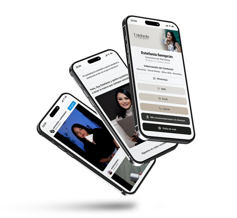 Tarjetas digitales qclicks.me